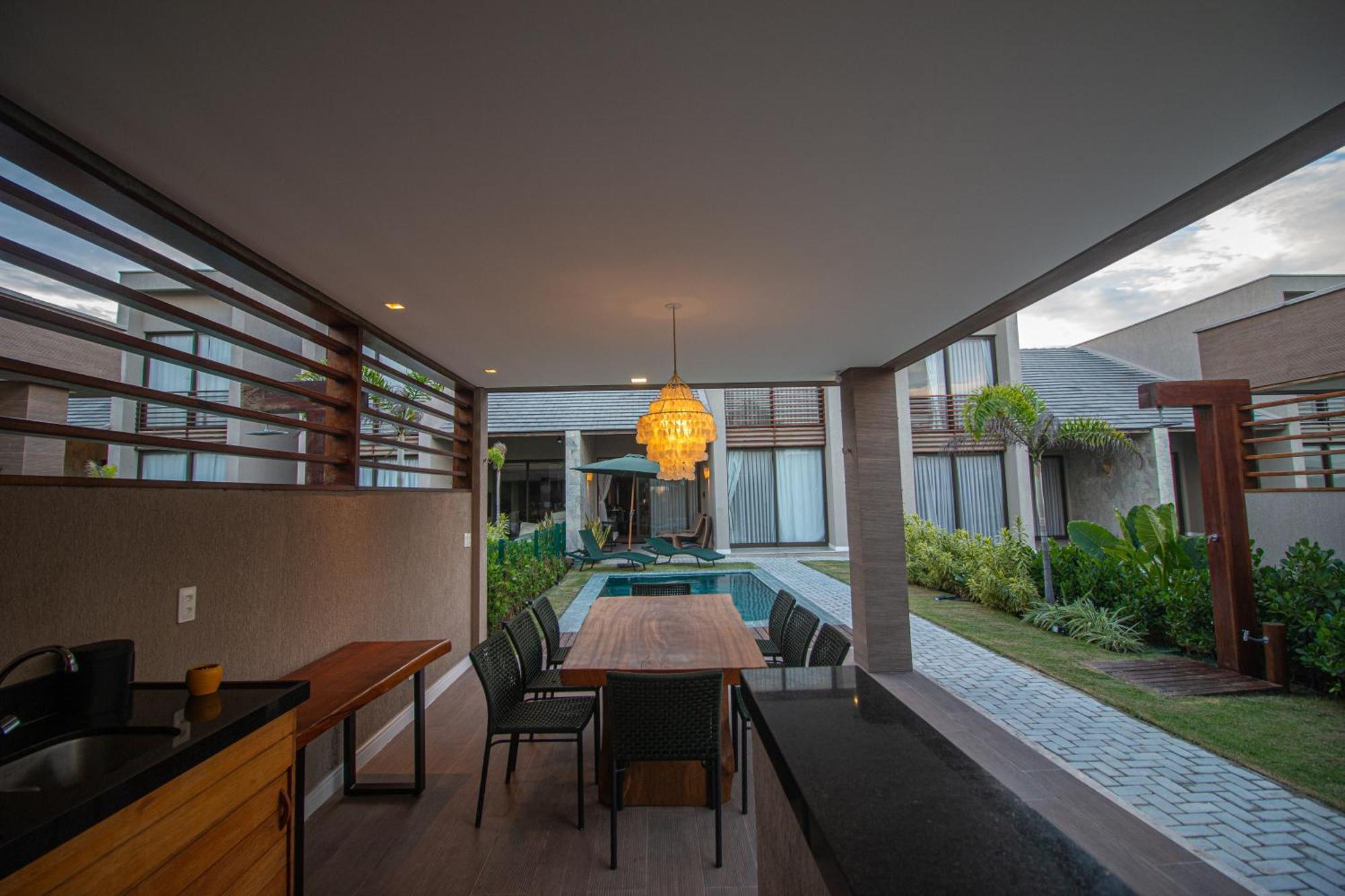 Casa Alto Padrao Beira Mar Ao Lado Do Zorah Beach Trairi - Flecheiras Esterno foto