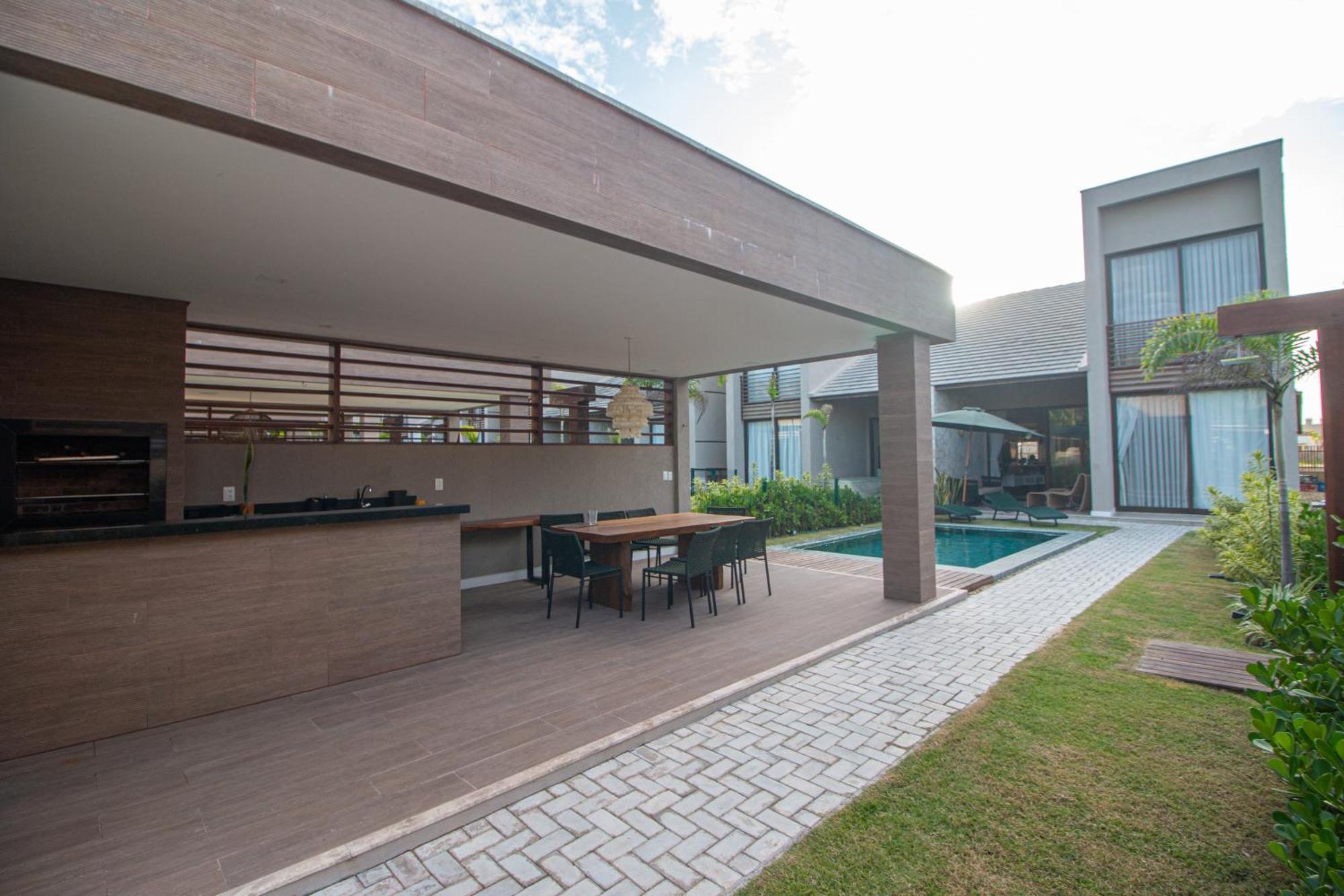 Casa Alto Padrao Beira Mar Ao Lado Do Zorah Beach Trairi - Flecheiras Esterno foto